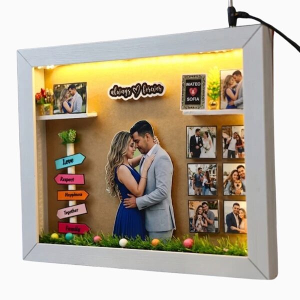2 Miniature LED Photo Frame
