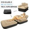 51e12f1wziL Luxury Inflatable Lounge Chair & Foldable Air Mattress for Outdoor Camping