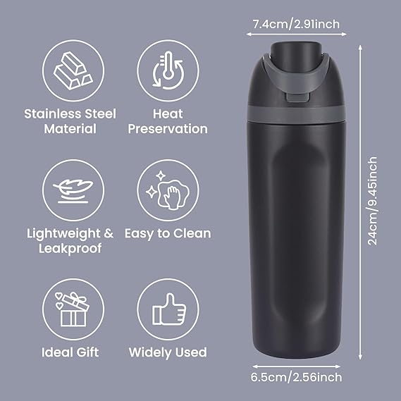 61H1cOzTQ8L._SX569_ Premium Double-Wall Thermosteel Water Bottle – 100% Leakproof Insulated Flask