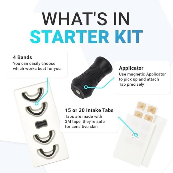61k2c0dqTKL._SX679_ Universal Fit External Magnetic Nose Clip & Breathing Expansion Strips Set