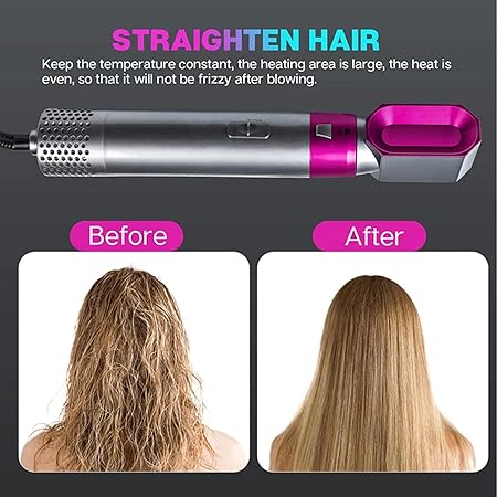 71eHR-2cuJL._SY450_ 5-in-1 Ionic AirStyler – No Extreme Heat Damaging Blow Dryer & Volumizer