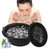 71yHuzZngFL._SX569_ Portable Silicone Ice Facial Bowl for Face Dip & De-Puffing – Black