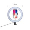 Professional YouTube Vlogging Light Kit with Extendable Stand | Soft Studio Lighting for Content Creators