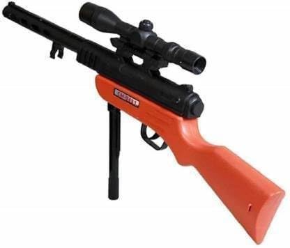 31BV2HmYX+L Real-Looking Police Commando Toy Gun with Soft Bullets | Pretend Play Action Blaster