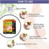 41Us4Mg5stL Natural Ginger Foot Pads with Adhesive Sheets for Overnight Foot Care