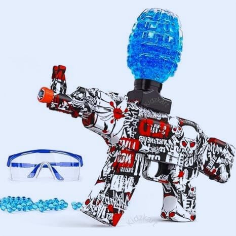 41d+lfNkBsL Automatic Splatter Ball Blaster Toy – High-Speed Outdoor Team Activity Launcher