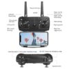 41u65mnaMEL Premium Foldable RC Drone with HD Camera & Optical Flow Altitude Positioning