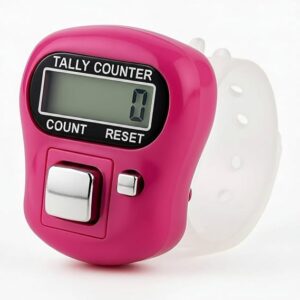 Smart Electronic Tally Counter Clicker with Adjustable Finger Strap