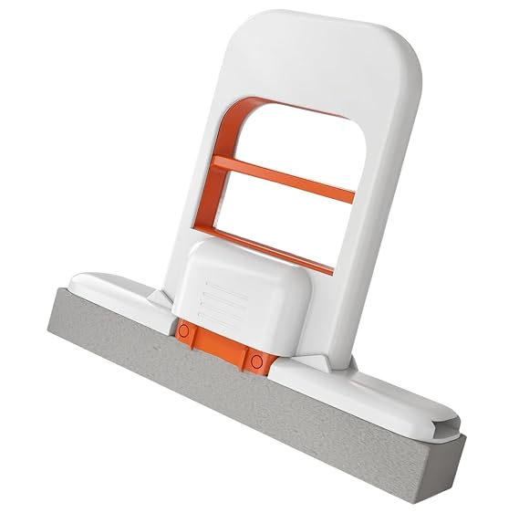 51BBdVtR1uL._SX569_ Mini Foldable Desktop Mop with Hands-Free Self-Squeeze Mechanism