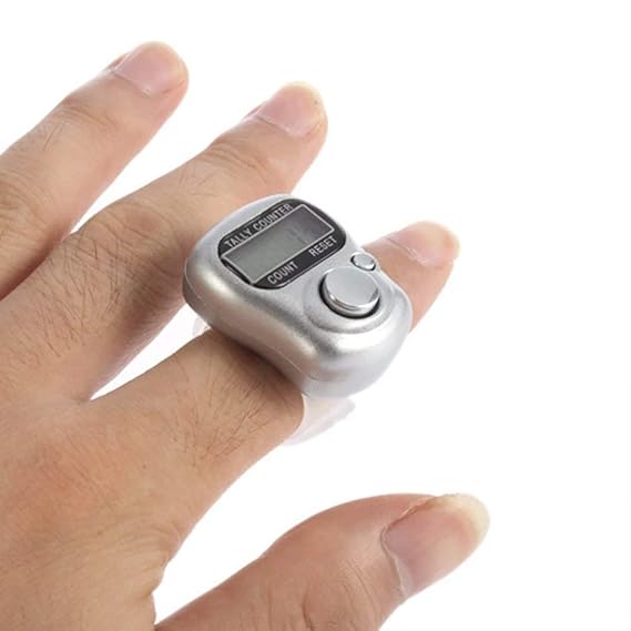 51h1QVULMEL._SX569_ Smart Electronic Tally Counter Clicker with Adjustable Finger Strap