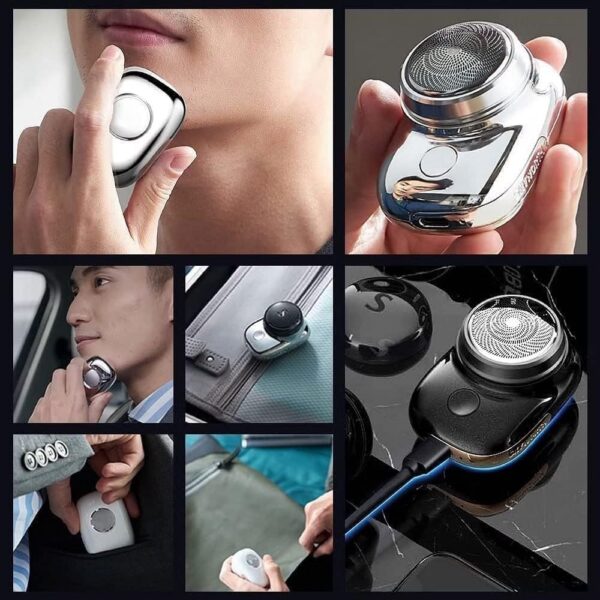 619P9l7nFKL._SL1000_ Mini Rechargeable Electric Razor for Men Pocket-Sized Automatic Shaving Machine