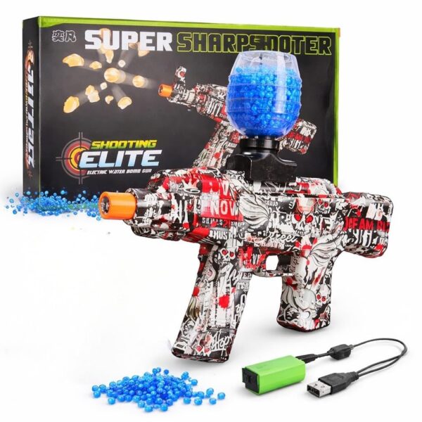 61LK3bKTpwL._SL1024_ Automatic Splatter Ball Blaster Toy – High-Speed Outdoor Team Activity Launcher
