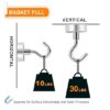 61OT-2Xa4KL._SX569_ Premium Heavy-Duty Magnetic Storage Hooks for Metal Surfaces and Tools- Set of 5