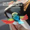 Multicoloured 3D Auto Flapping Wing Bird Car Roof Bonnet Ornament & Bike Accessory