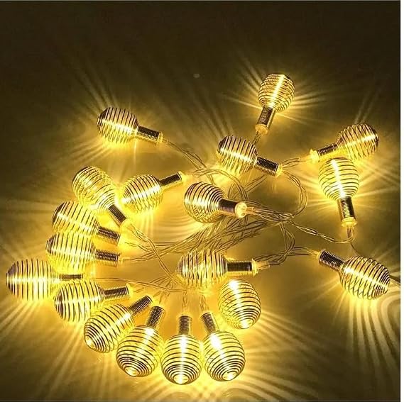 61XruVyWx-L._SX569_ Heavy-Duty Metal Orbs LED Fairy Lights | Auto-Connectable Festive Multicolor Decorative Lighting Strip