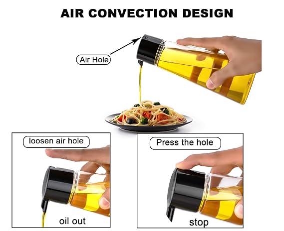 61zjCUxxIIL._SX569_ Multi-Purpose Transparent Kitchen Dispenser Bottle for Oil & Vinegar