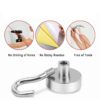 71-JEnmpPFL._SL1500_ Premium Heavy-Duty Magnetic Storage Hooks for Metal Surfaces and Tools- Set of 5