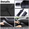 715cd+vnQpL._SL1500_ Heavy Duty Heat Protection Car Sunshade Umbrella | Puncture-Proof Rib Design