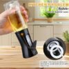 7165HQUs4PL._SX569_ Heavy-Duty Unbreakable Lead-Free Glass Oil Container for Countertop