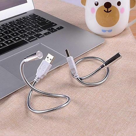 71SrgUVUesL._SX466_ Flexible USB LED Light for Laptop Keyboard | Bendable Reading Lamp
