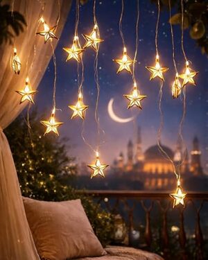 Decorative Metal Lantern with Hanging Loop | Antique Style Indoor Bedside Mood Lighting
