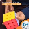 Smooth-Spinning 3x3 Speed Cube for Beginners & Professional Puzzle Solvers