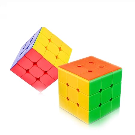 Smooth-Spinning 3x3 Speed Cube for Beginners & Professional Puzzle Solvers