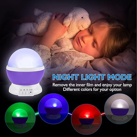 71u7yNqfKEL._SX466_ 360° Rotating Star Moon Night Light Projector for Kids | Star Master Cosmos Lamp for Birthday Gifting