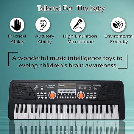 71xYUakzFjL._SY450_ Portable Digital Piano Keyboard for Beginners & Kids