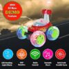 360° Rotating RC Stunt Car Toy | Rechargeable Multidirectional Stunt Vehicle with LED Lights
