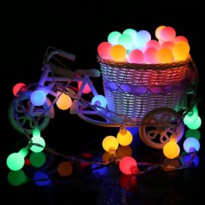 Romantic Night-Glow Twinkle Lights for Bedroom, Balcony Grill, and Terraces