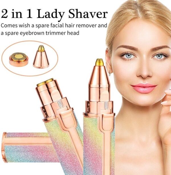 -OI_UzMRbOhu_nn-yoVc Electric Eyebrow Trimmer for Women | Painless Facial Hair Remover Pen
