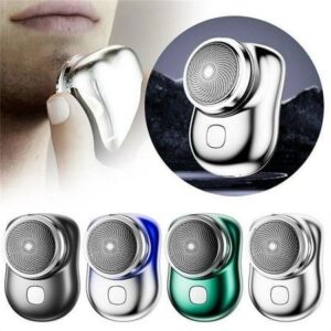 Mini Rechargeable Electric Razor for Men Pocket-Sized Automatic Shaving Machine