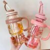 -OORm_3R4QgcgQiS6p3D Stylish 1200ml High-Capacity Infuser Bottle | Flip-Top Lid Leakproof Sipper for Fitness & Travel