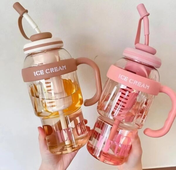 -OORm_3R4QgcgQiS6p3D Stylish 1200ml High-Capacity Infuser Bottle | Flip-Top Lid Leakproof Sipper for Fitness & Travel