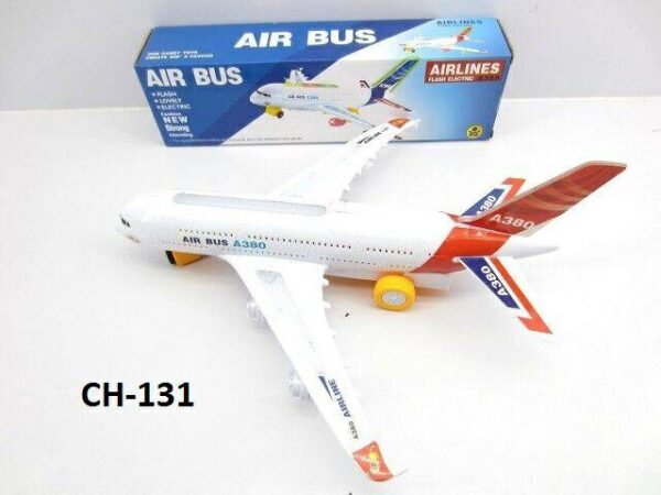 -OWoEdx798TPyiK26U5U - Copy Musical Airplane Toy for Kids | Electric Bump & Go Aeroplane with 3D LED Lights & Flight Sounds