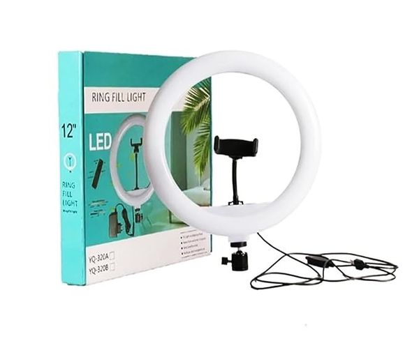 Professional YouTube Vlogging Light Kit with Extendable Stand | Soft Studio Lighting for Content Creators