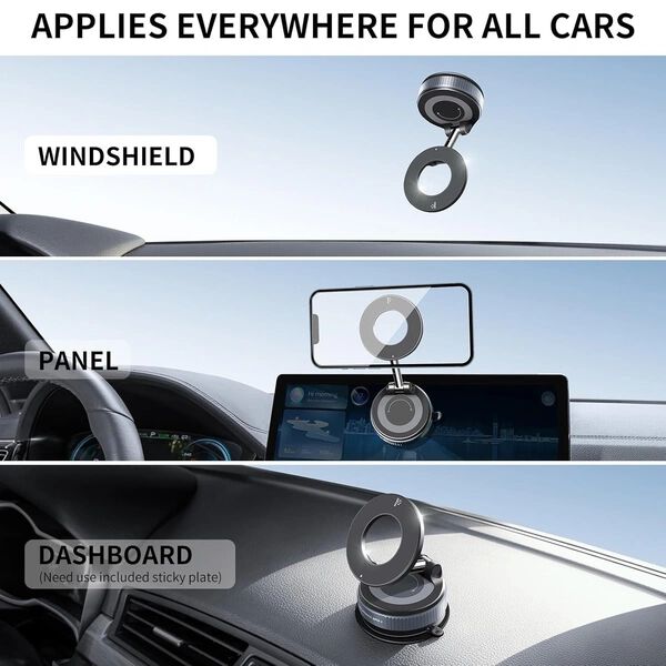 -OeS6qOzOh_Q68XBzwEn Universal Smart Magnetic Mount Holder with 360-Degree Fluid Rotation