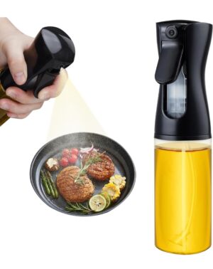 Heavy-Duty Unbreakable Lead-Free Glass Oil Container for Countertop