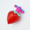 Strawberry-Shaped Luminous Spinning Top Toy | Light-Up Music Gyro Spinner for Kids