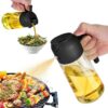 -OkEc4QuL-tyY6nR8Sp8 Premium 2-in-1 Cooking Oil Dispenser and Sprayer – 470ml Glass Cruet for Air Fryer
