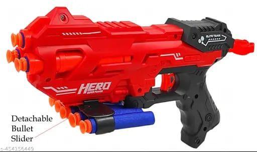 -Ot9oECezn_0xsS3Pswp High-Performance Toy Gun Foam Bullets 15-Pack | Nerf-Compatible Refill Dart Set
