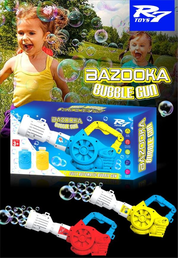 -OtA-FeFZqLyL2UC7mzt Automatic Bubble Machine for Kids | Portable Outdoor Bubble Blower Toy