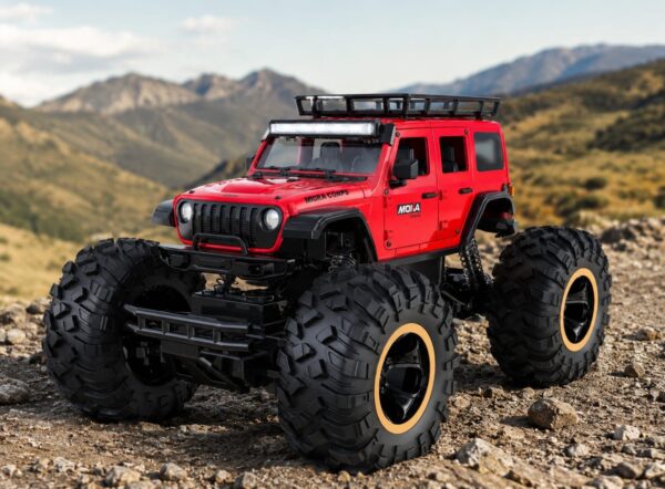 -OuMfTSSWnE7RgBlOL5A Ultra-Large Remote Control Monster Truck | Deep-Tread Off-Road RC Car