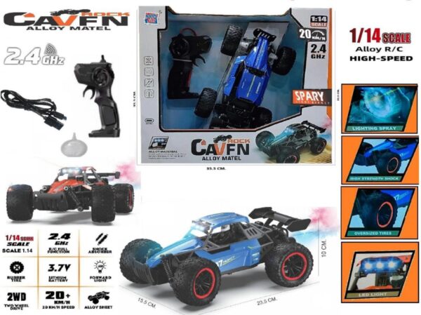 -OuMg44puRXjDT3kAggp Remote Control Rock Crawler Toy | 4WD Off-Road High-Speed Buggy for Kids