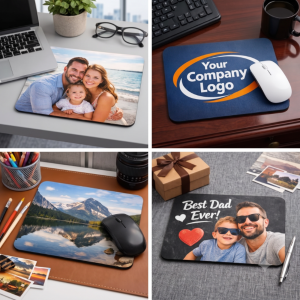 Custom Printed Mouse Pad for Gaming & Work