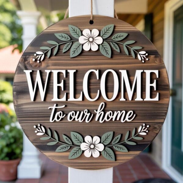 Door Sign (1) Premium Custom Hanging Door Signs Full-Color Print & Laser Cut MDF