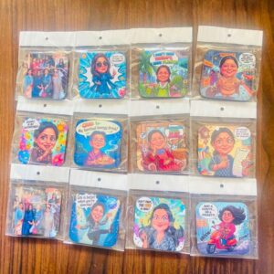 Premium 3mm MDF Custom Picture Magnet Family & Couple Photos
