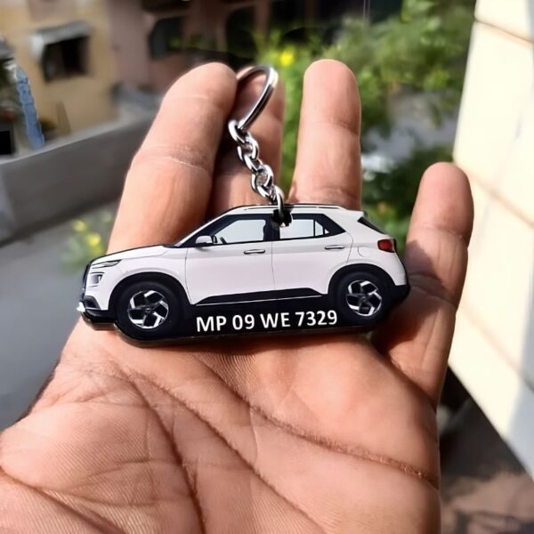 Keychain (4) Precision Cut Custom Shape MDF Keychains Printed Brand Logo Keychain